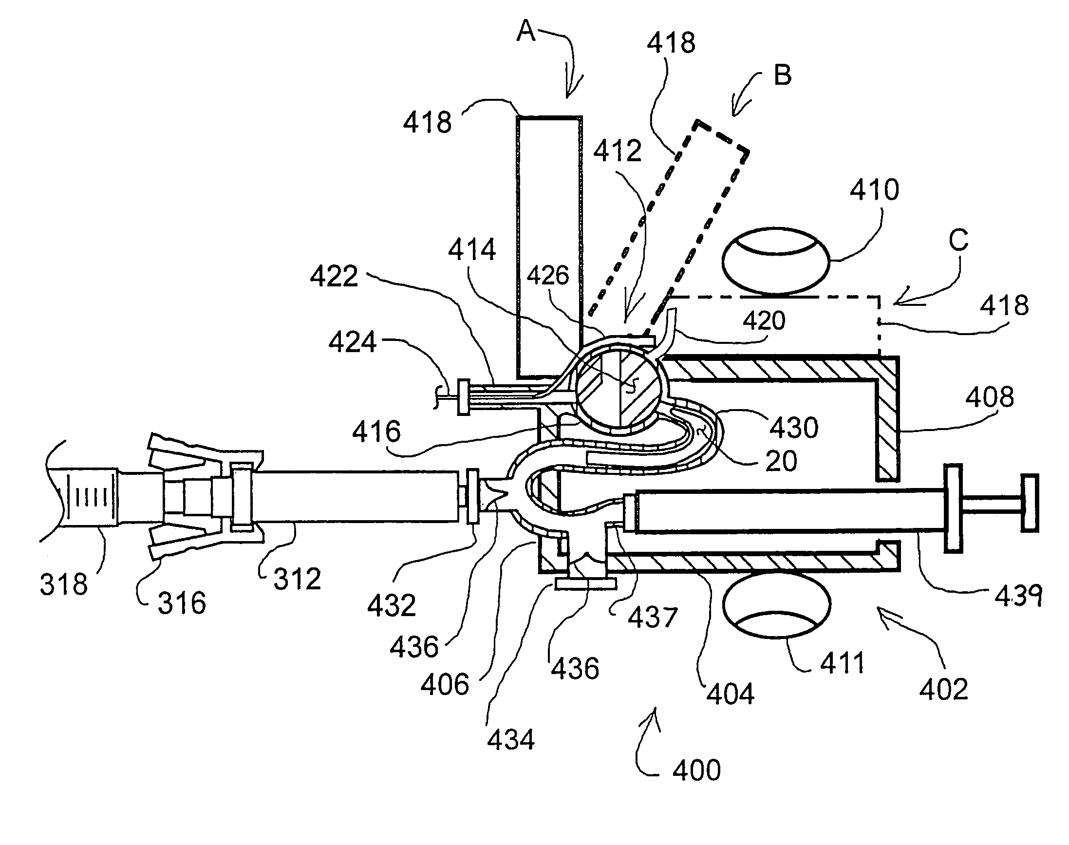 Pledget-handling system and method for delivering hemostasis promoting material to a blood vessel puncture site by fluid pressure