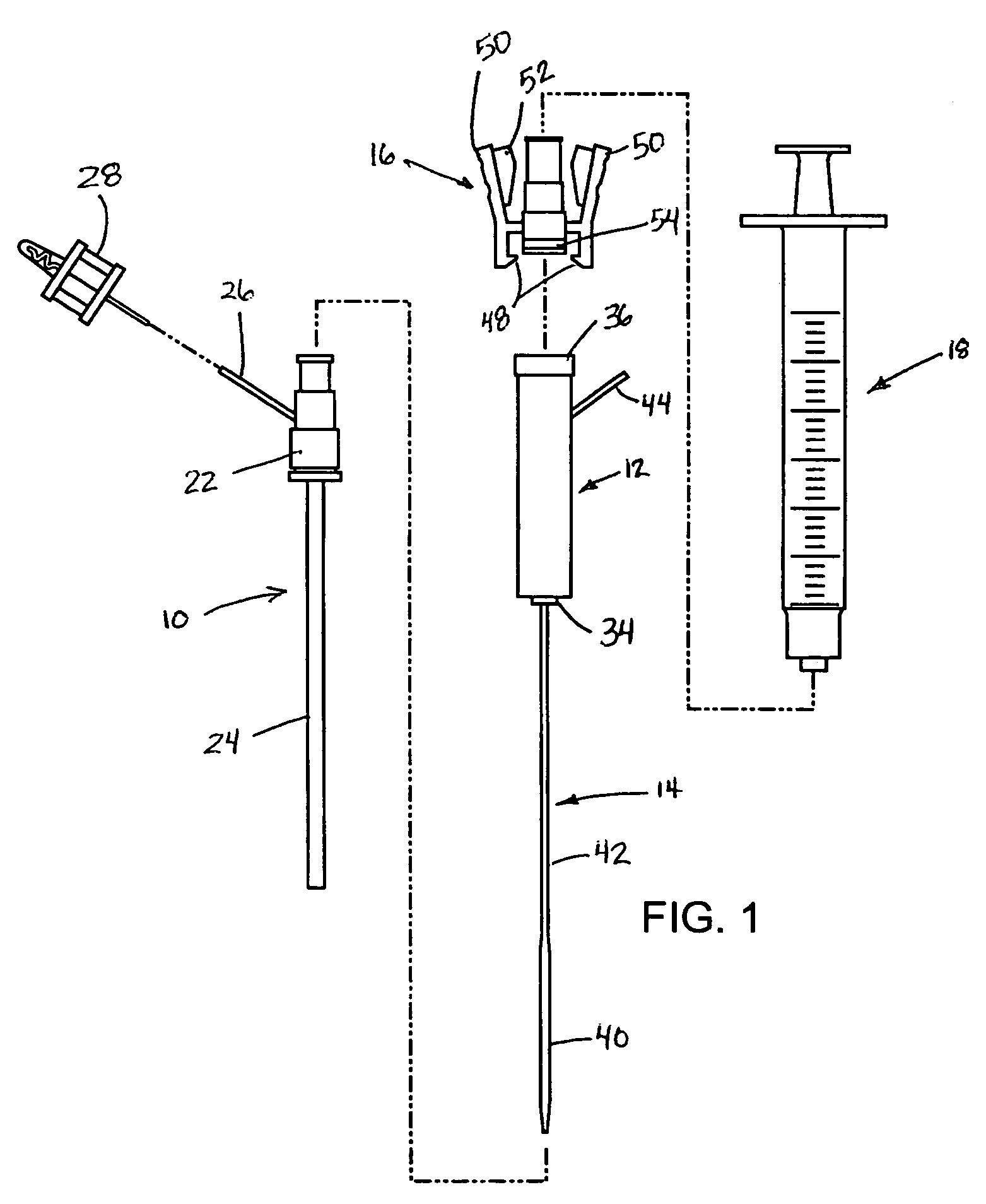 Pledget-handling system and method for delivering hemostasis promoting material to a blood vessel puncture site by fluid pressure