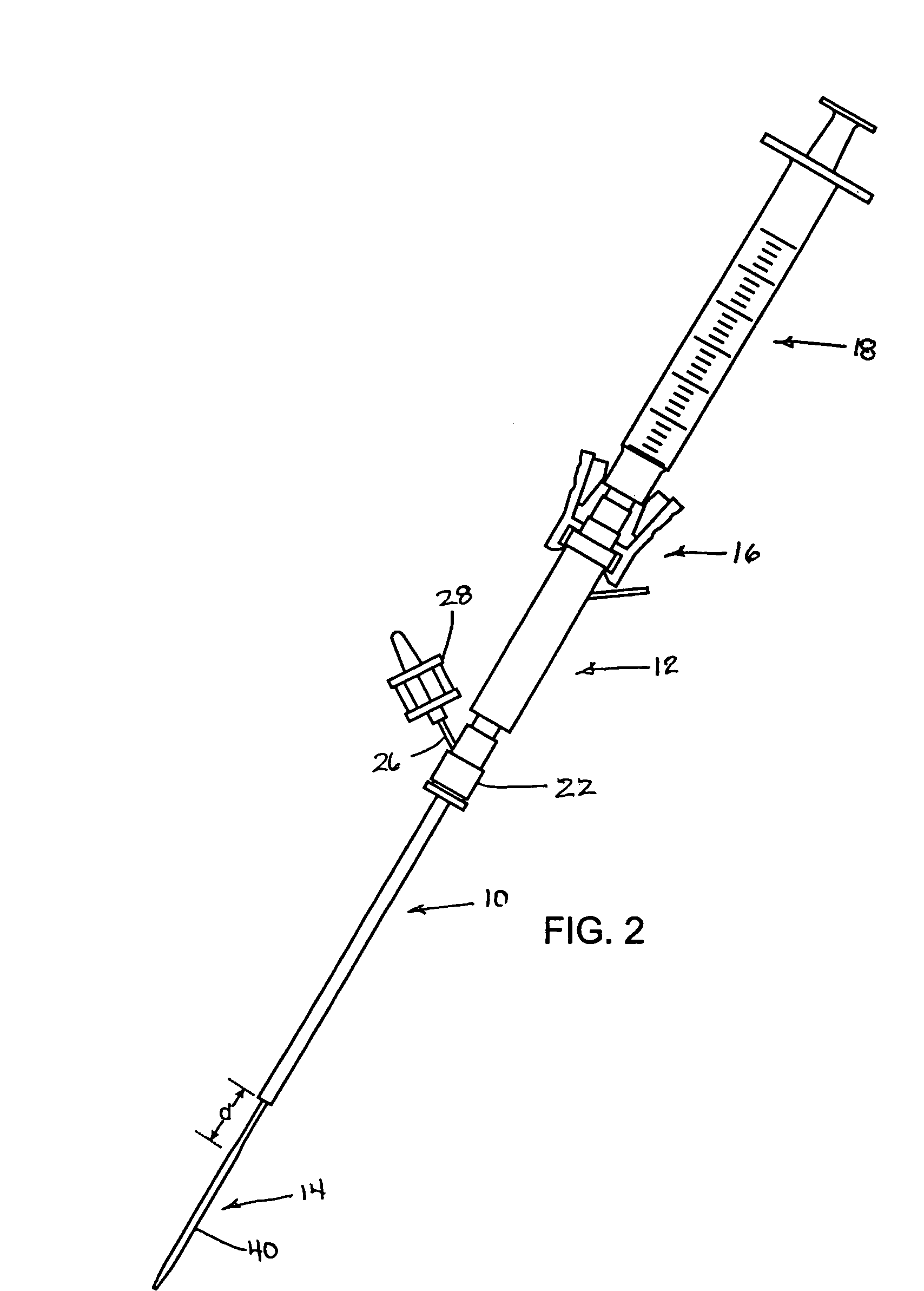 Pledget-handling system and method for delivering hemostasis promoting material to a blood vessel puncture site by fluid pressure