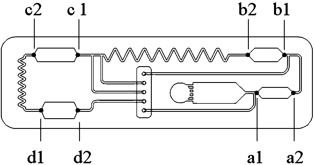 Chemiluminescence micro-fluidic chip and analytical instrument containing chemiluminescence micro-fluidic chip