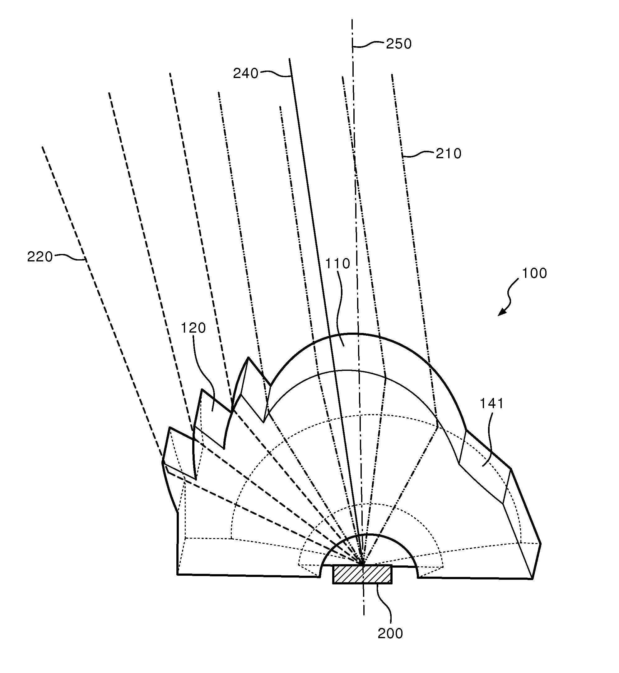 Optical device and luminaire