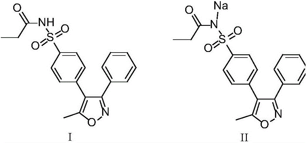 Preparation methods of parecoxib sodium and intermediate thereof