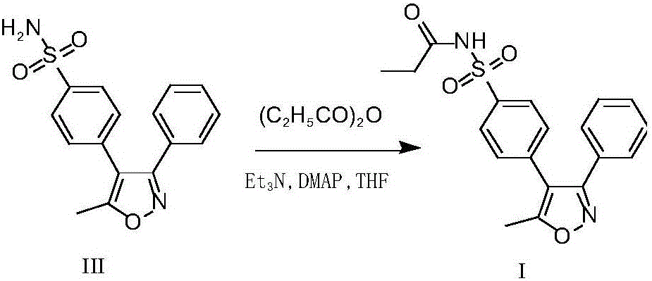 Preparation methods of parecoxib sodium and intermediate thereof