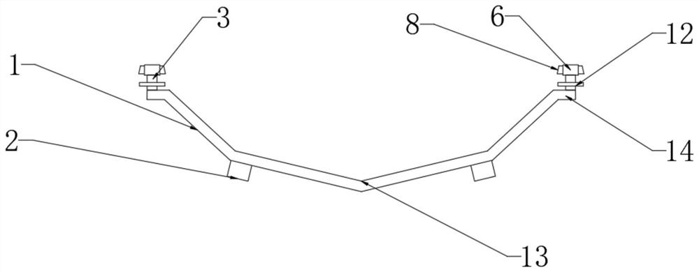 Embedded efficient precipitation inclined plate