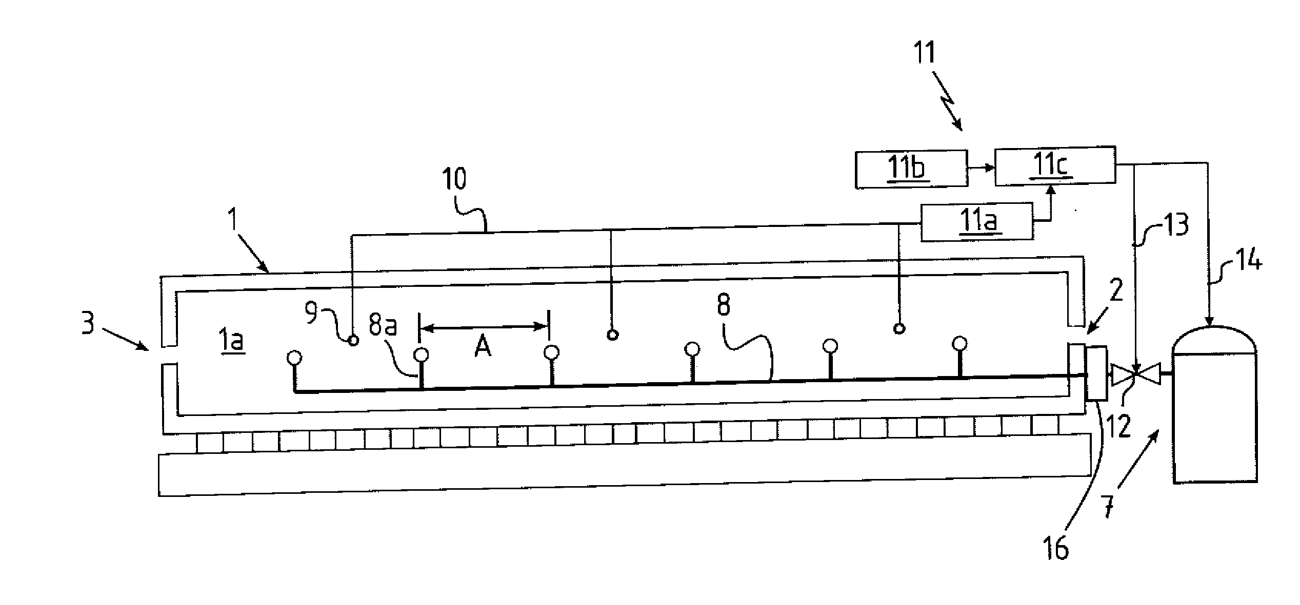 Method and apparatus for heating a pre-coated plate of steel