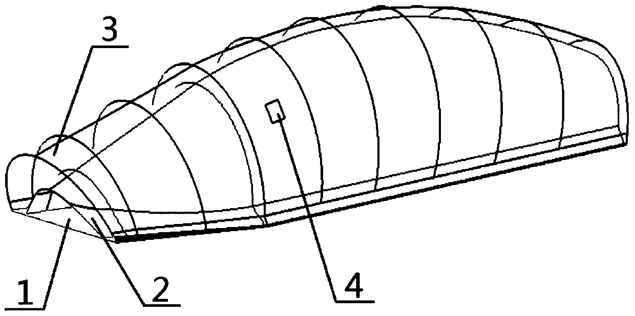 A method for measuring and controlling the temperature of an aircraft canopy