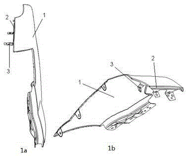 Stamping and drawing molding technology for fender