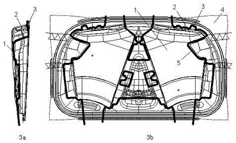 Stamping and drawing molding technology for fender