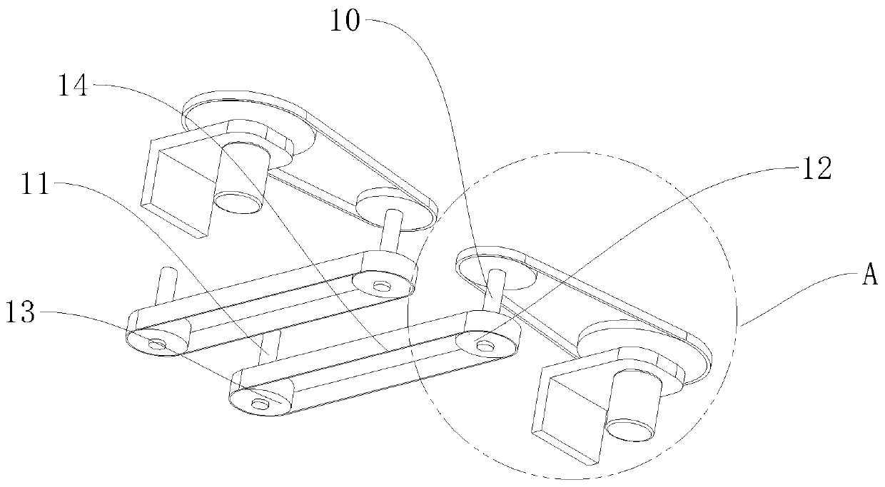 Aluminum substrate cutting, pressing and trimming integrated production line