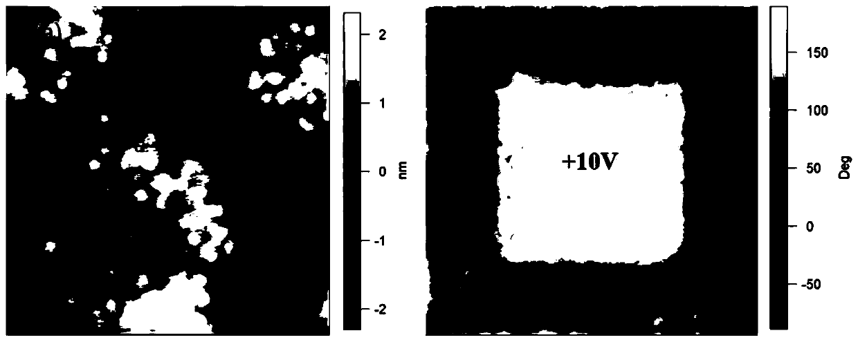 A kind of ferroelectric thin film material device and its preparation method