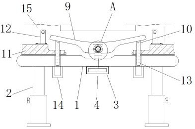 A medical rehabilitation training device for turning over