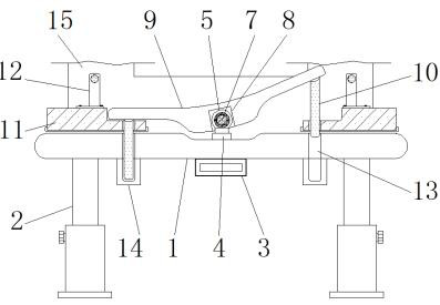 A medical rehabilitation training device for turning over