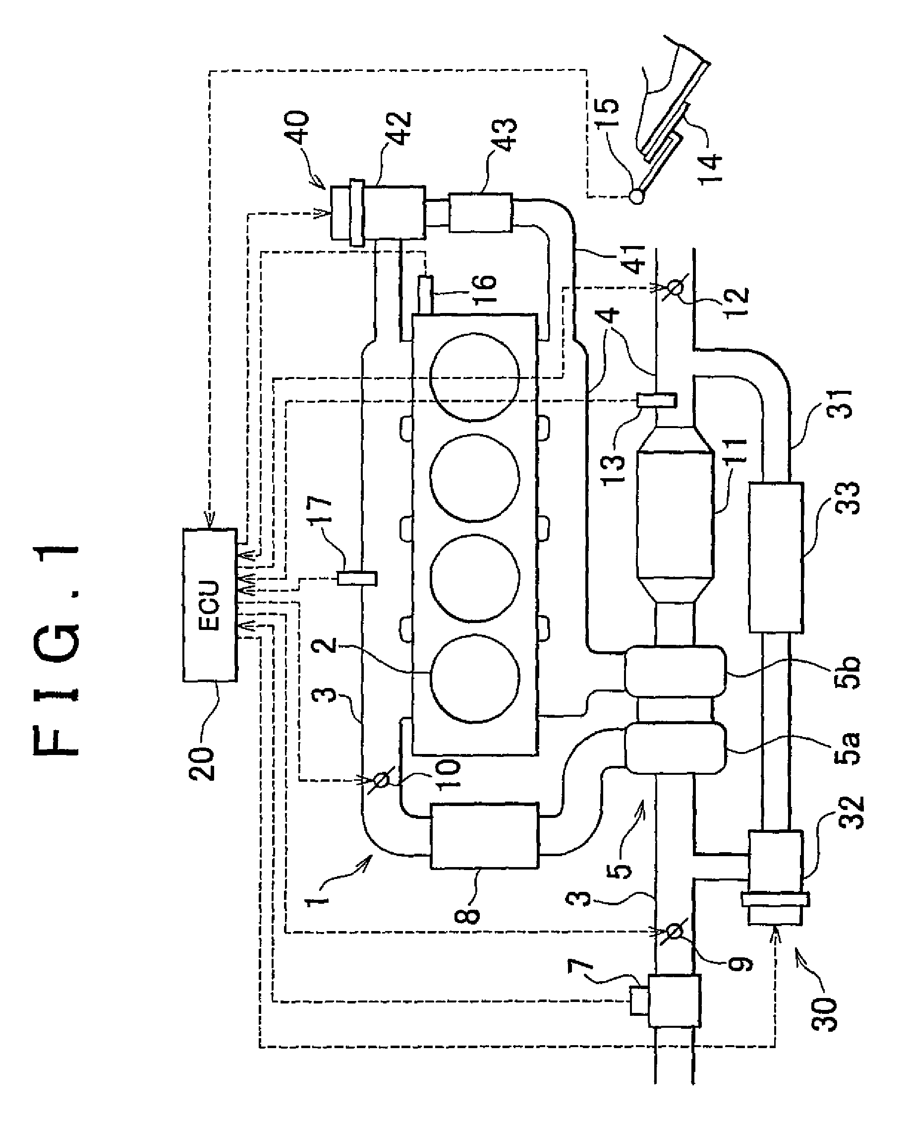 Exhaust gas recirculation apparatus for internal combustion engine and method of controlling exhaust gas recirculation apparatus
