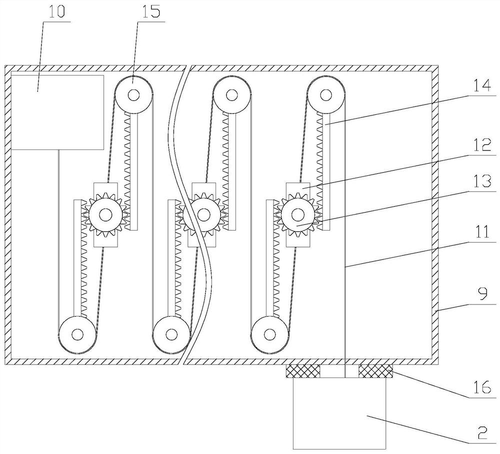 A vr device with power line protection function