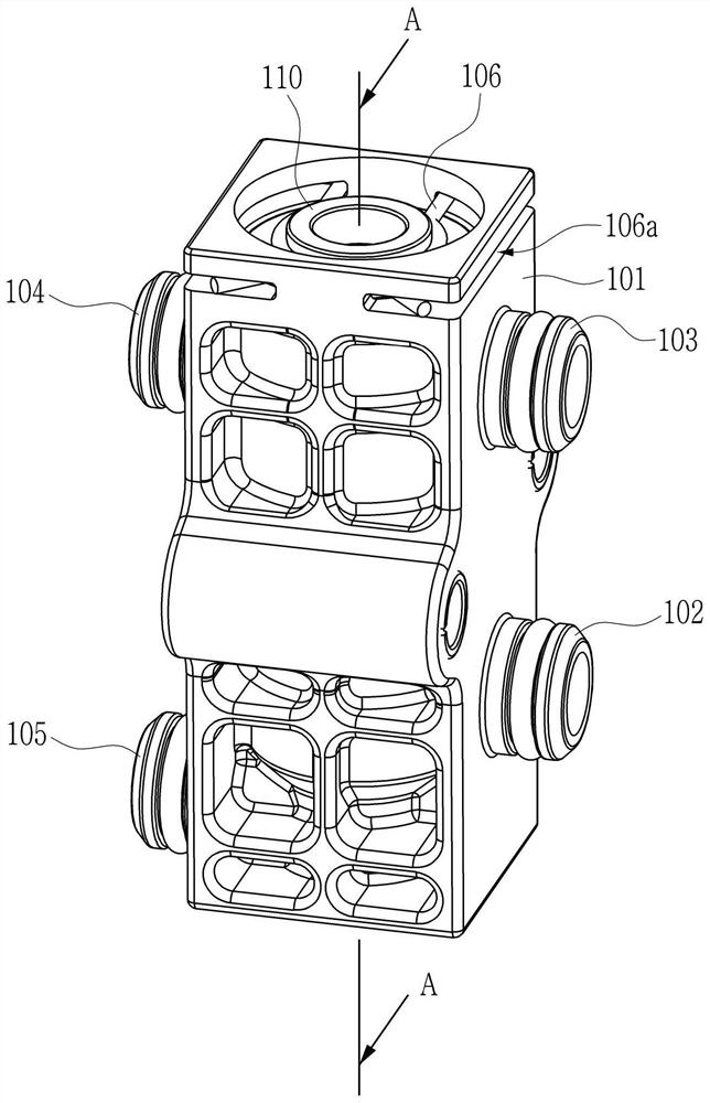 Valve apparatus for vehicle