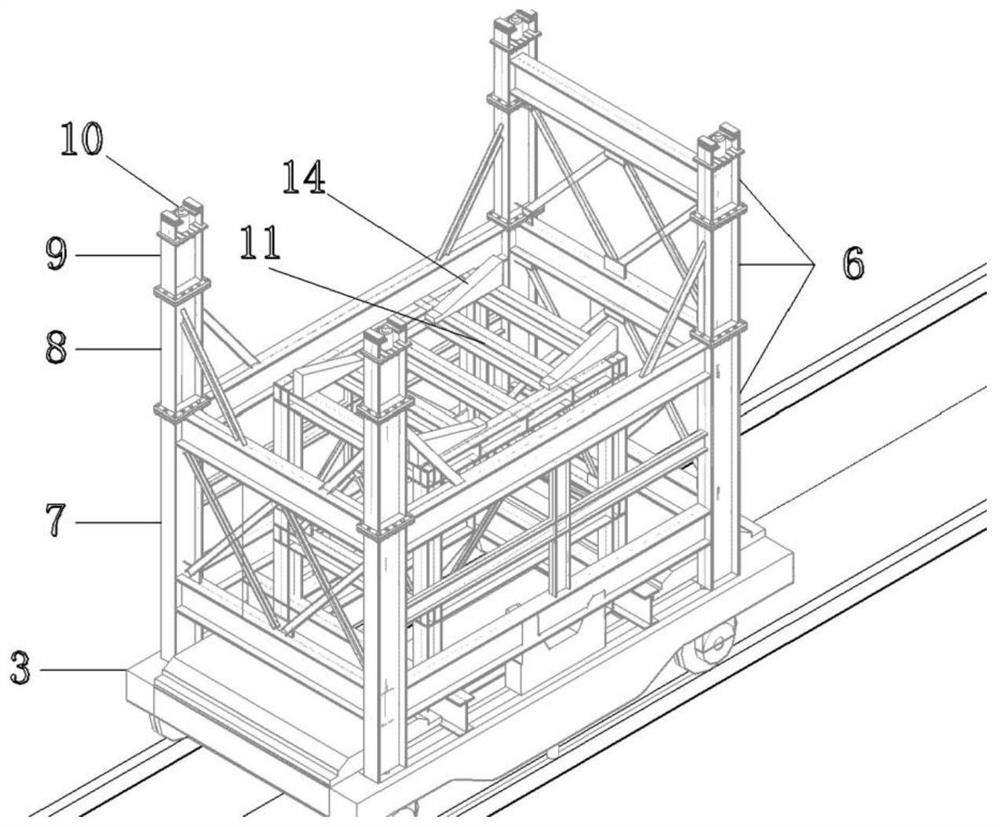 A method for precise positioning and installation of converter support ring and furnace shell