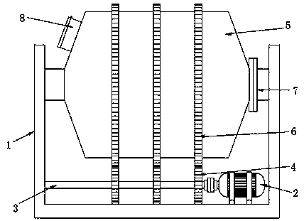 Reaction kettle with automatic cleaning function for coating processing