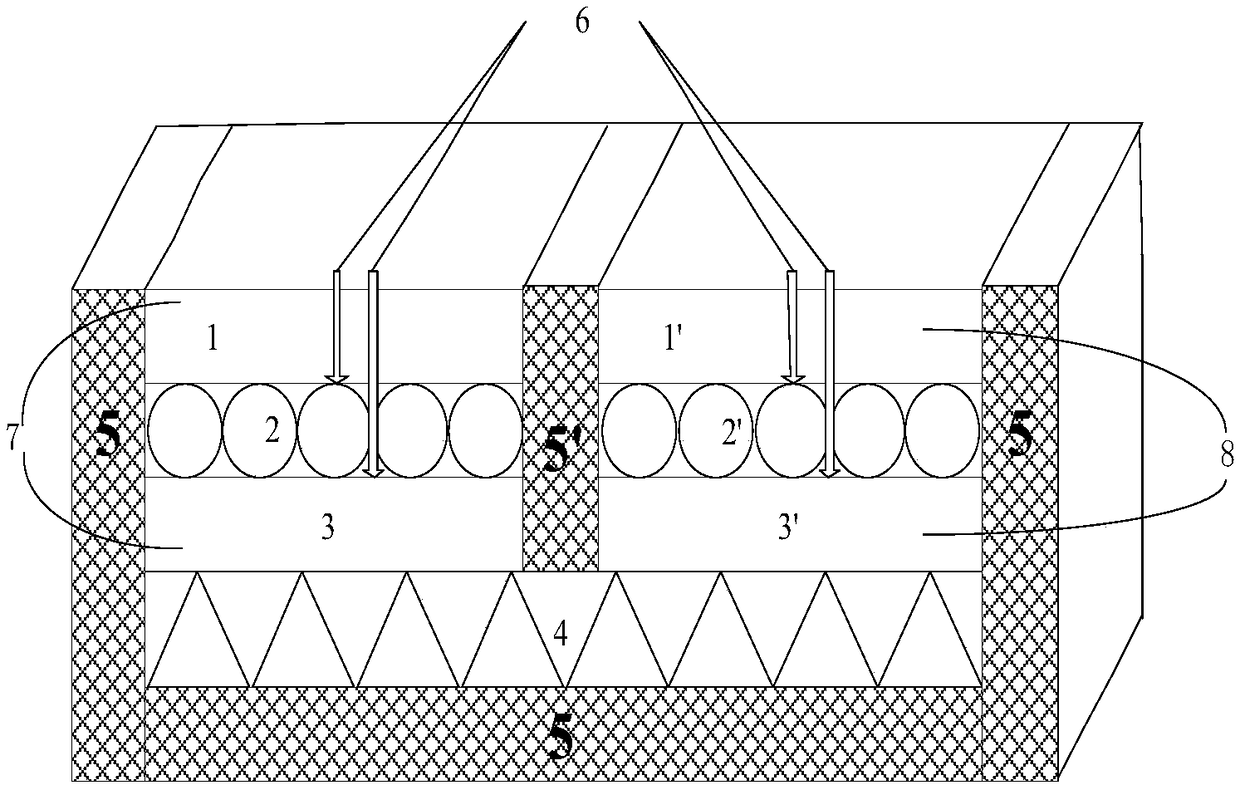 Heat transfer coefficient test apparatus and heat transfer coefficient measuring method