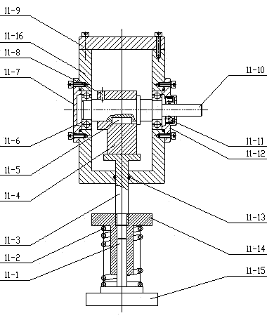 Variable-load cylinder-sleeve piston-ring frictional wear testing device