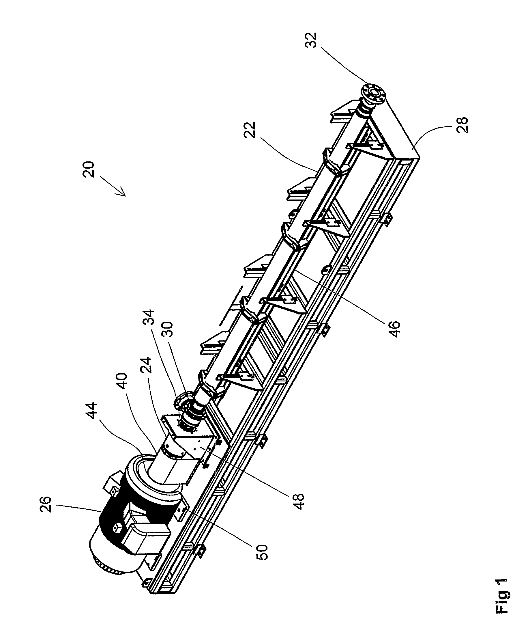 Thrust box and skid for a horizontally mounted submersible pump