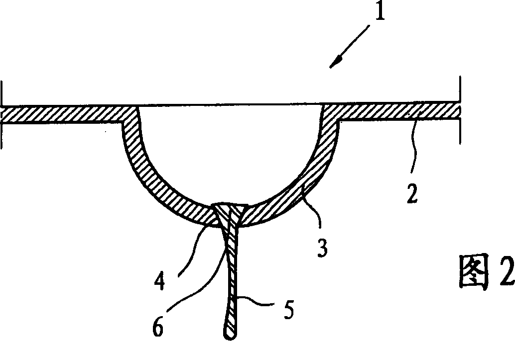 Method for manufacturing bonbons with a stalk or the like and mould applied thereby