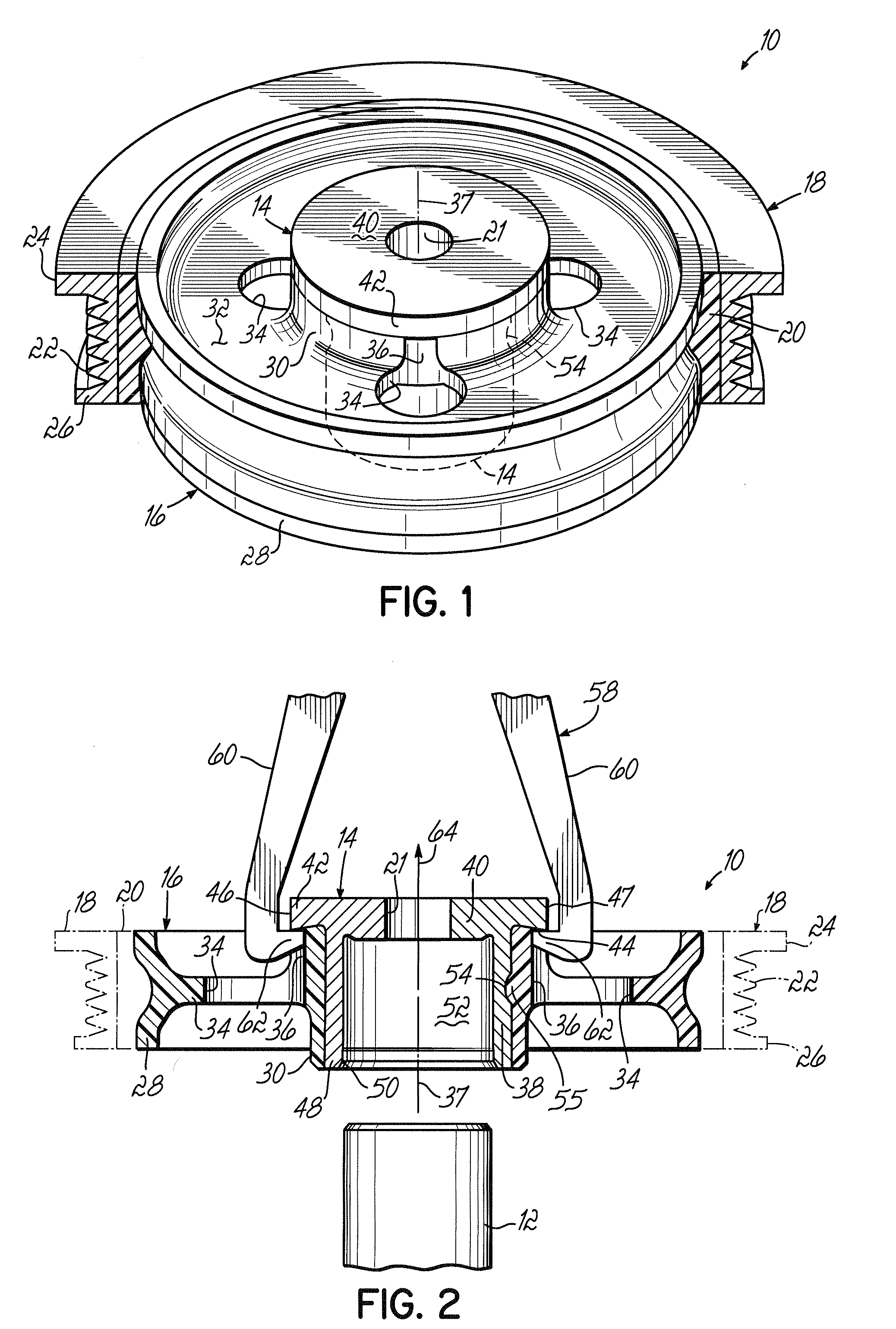 Coupling structure mountable to a rotatable shaft