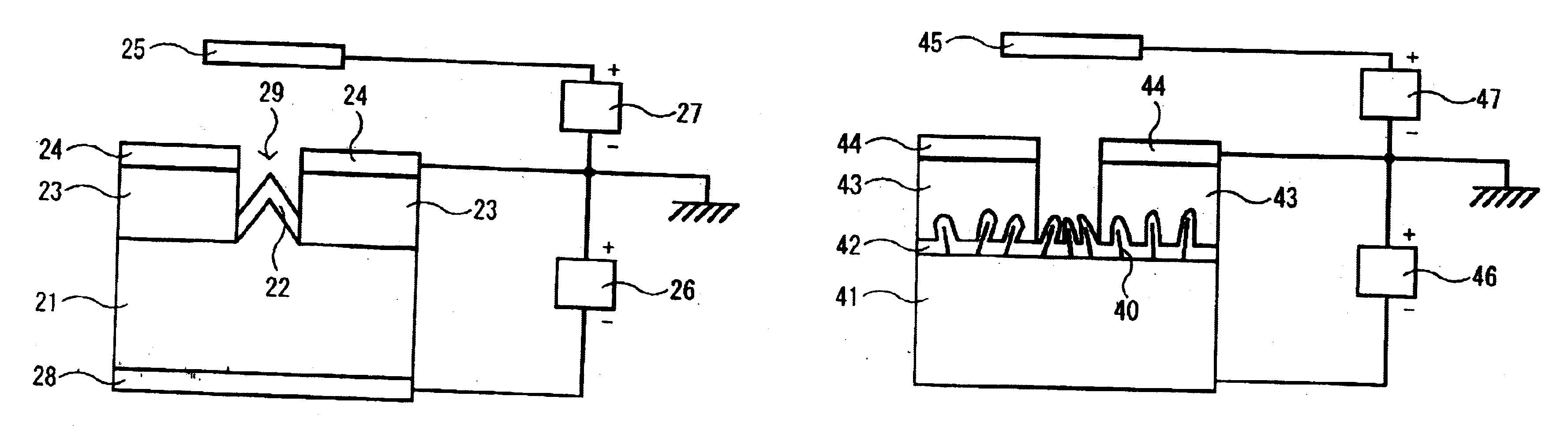 Electrode and device using the same