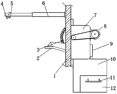 Self-cleaning numerical control machine tool