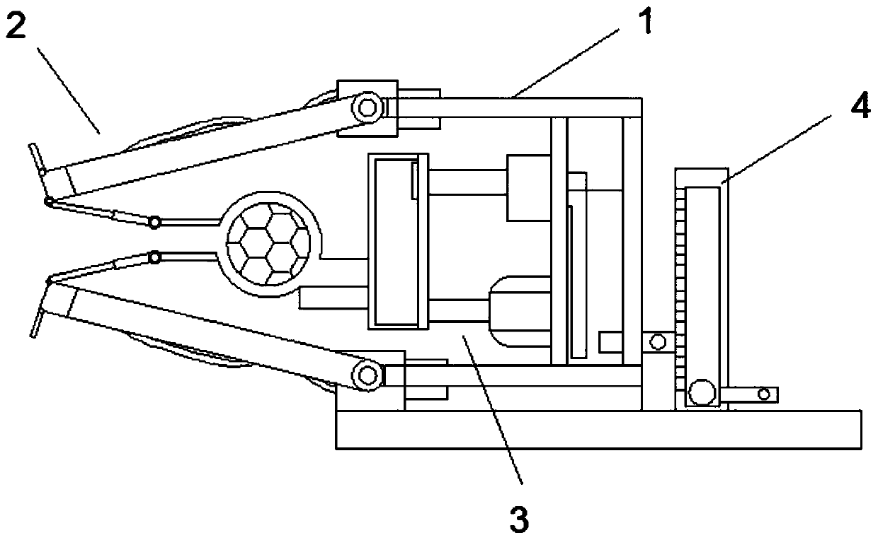 A device for detecting the exhaust performance of a cylinder air exchange port for an automobile