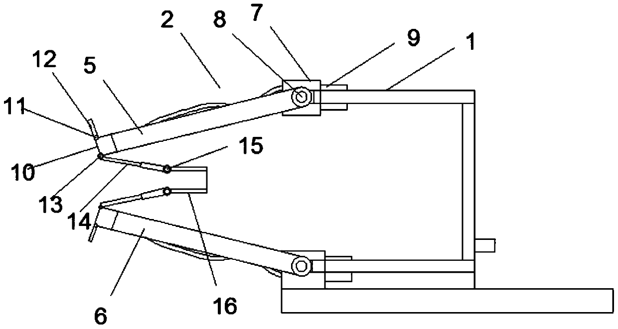 A device for detecting the exhaust performance of a cylinder air exchange port for an automobile