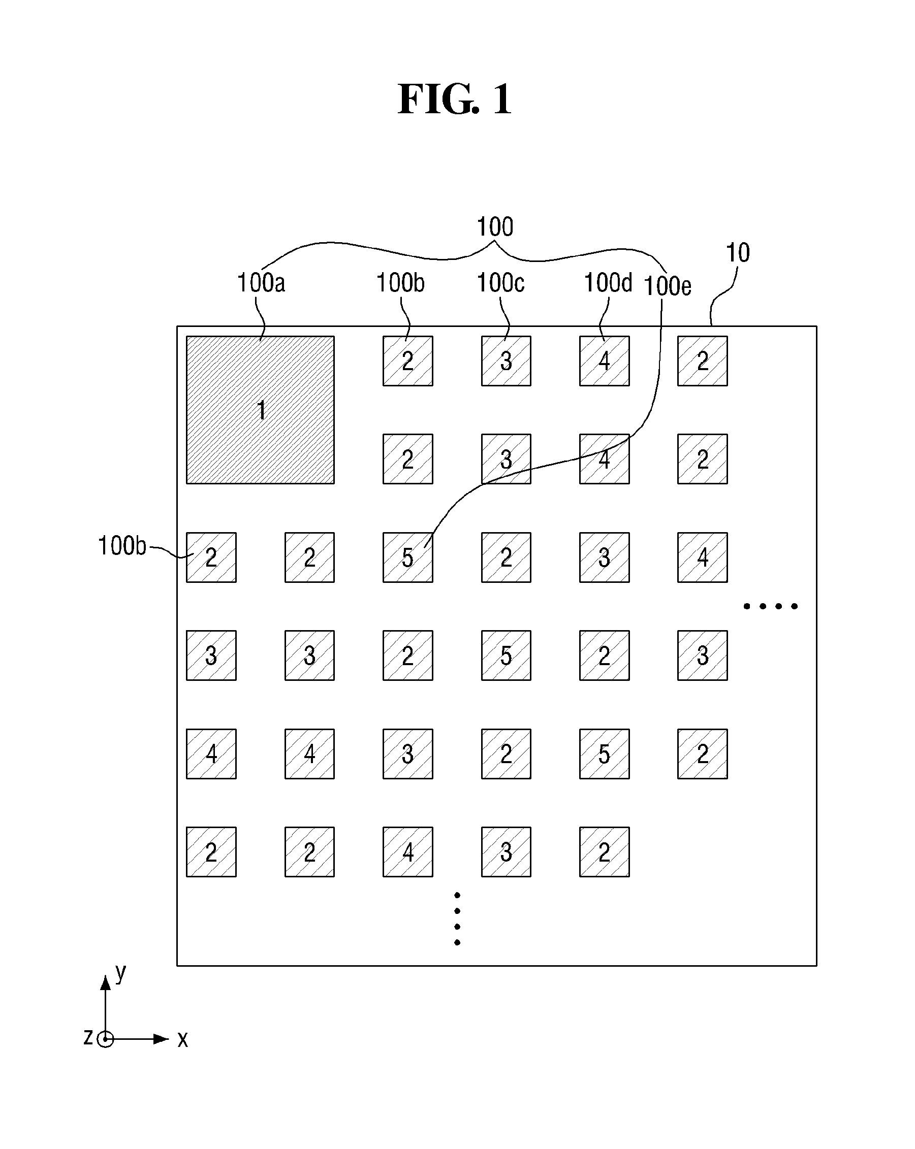 Chip to package interaction test vehicle and method for testing chip to package interaction using the same