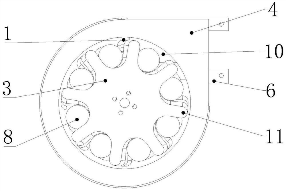 A double-layer spiral picking device