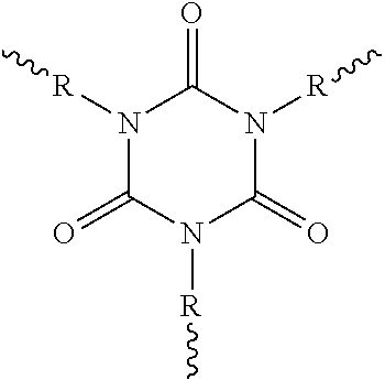 Polyisocyanurate based cement for wellbore fluid loss prevention