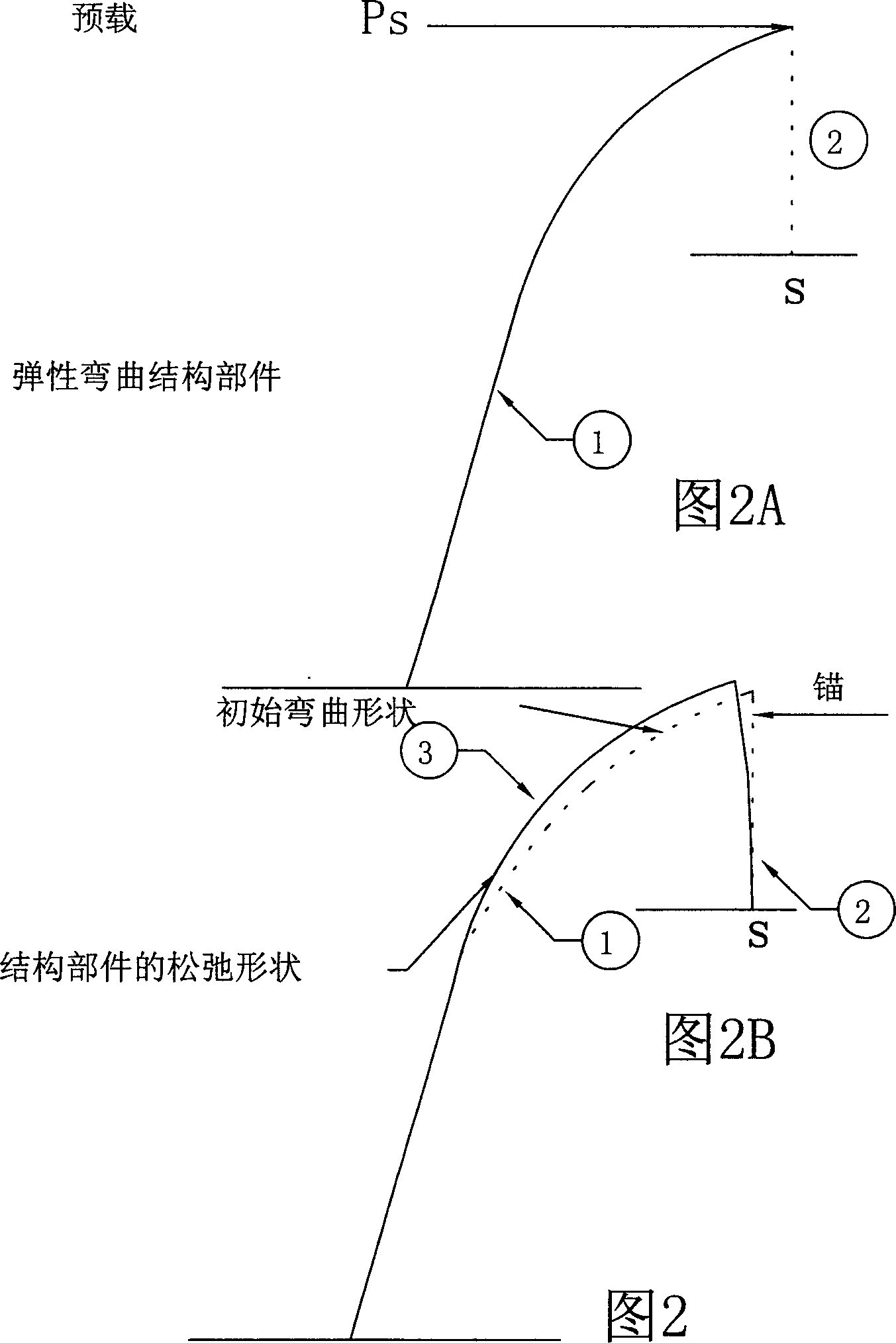 Preloaded parabolic dish antenna and method of making it