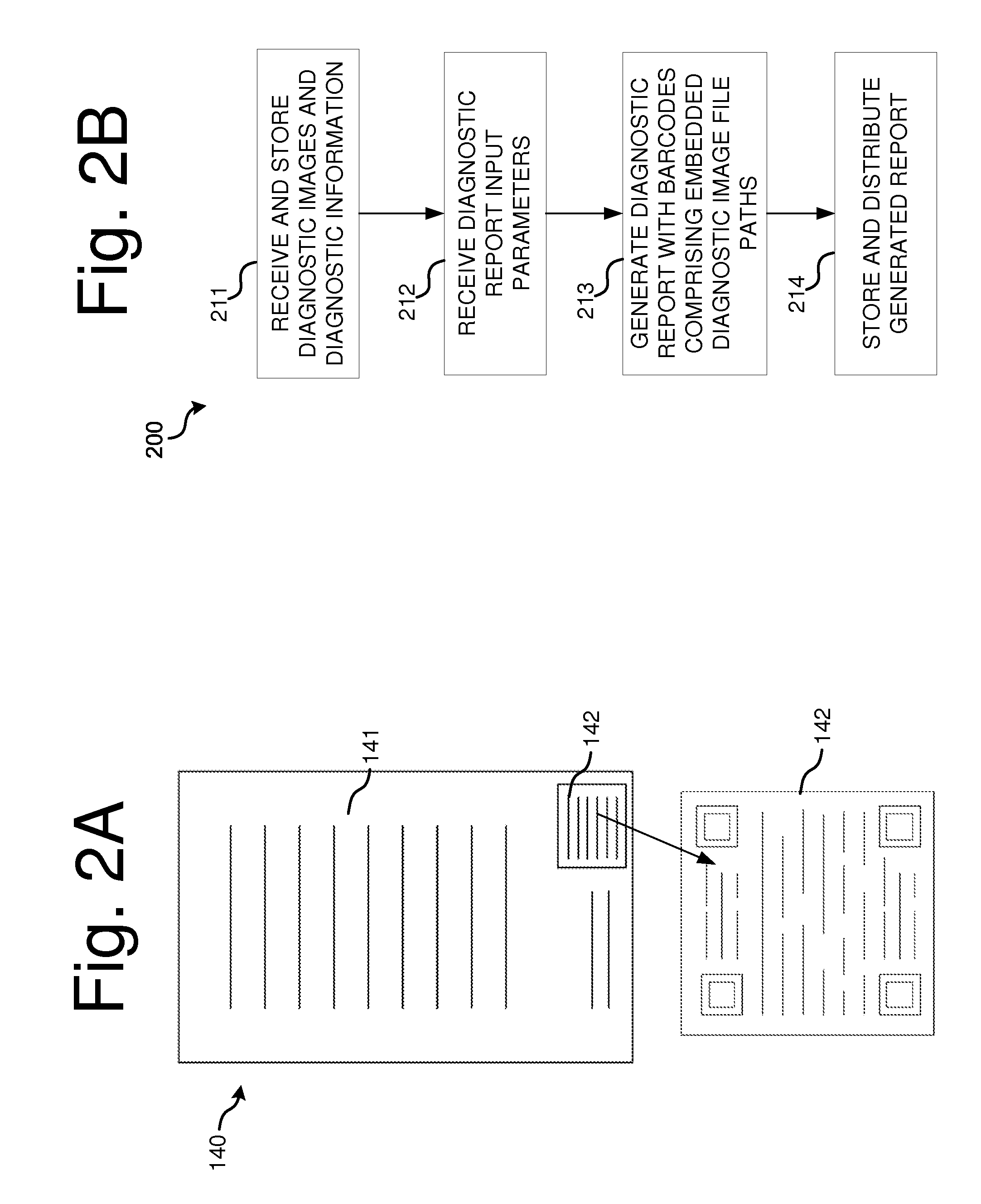 Method and system for distributing and accessing diagnostic images associated with diagnostic imaging report