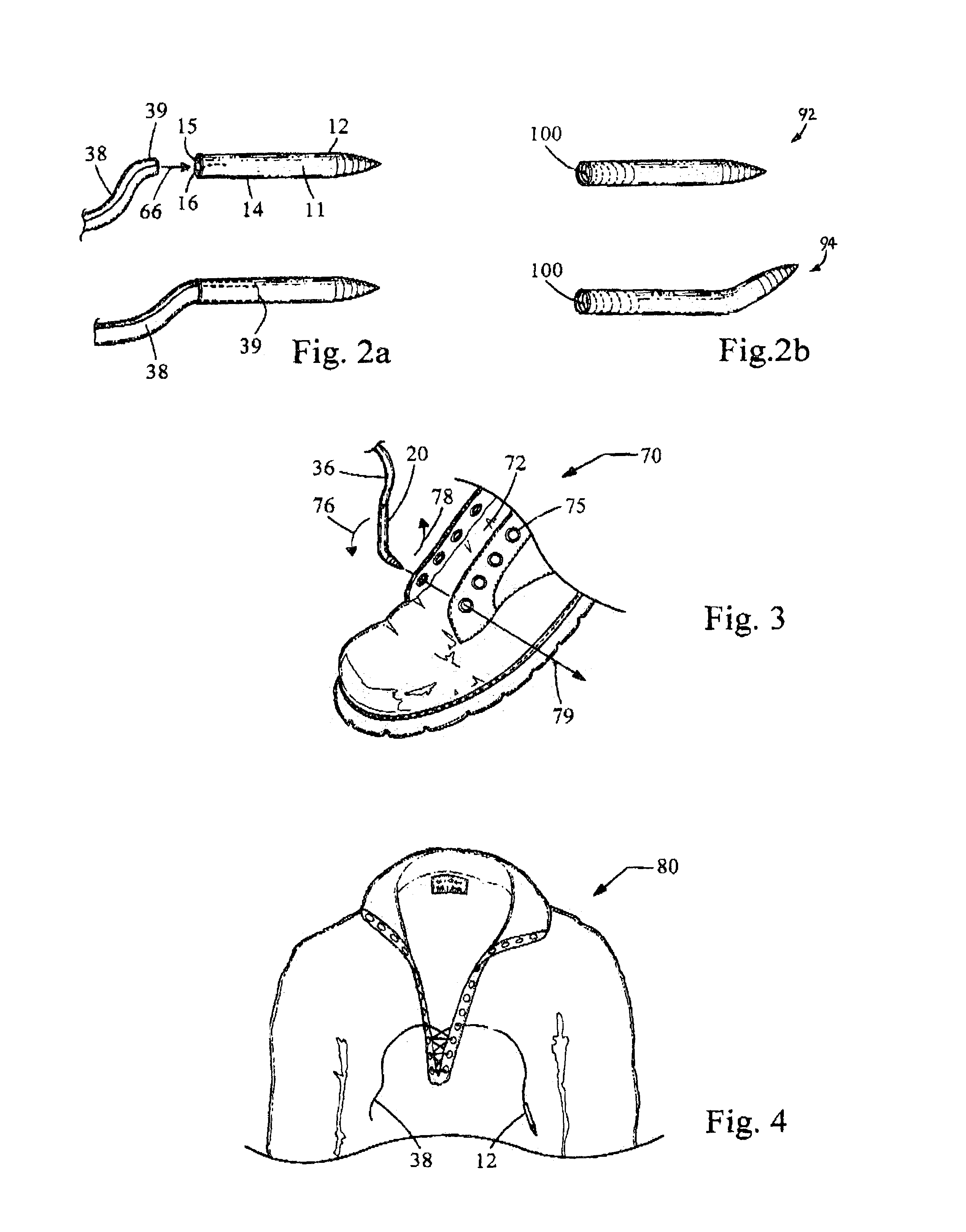 Threading kit and a method for threading an object
