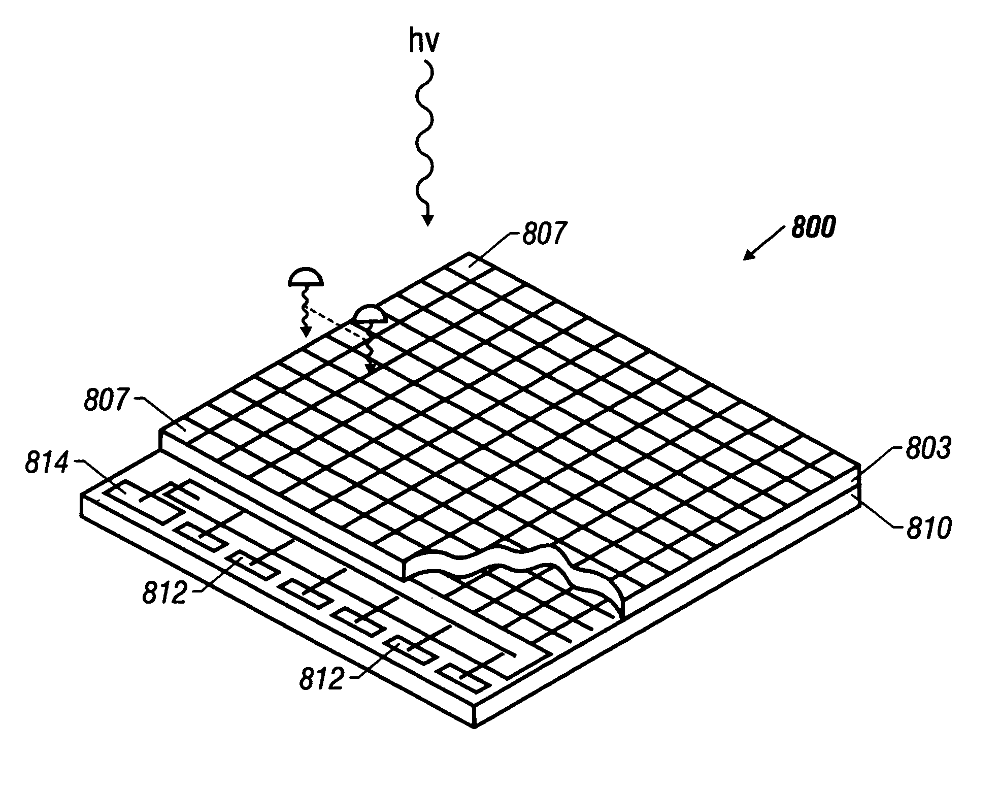 Dual band QWIP focal plane array