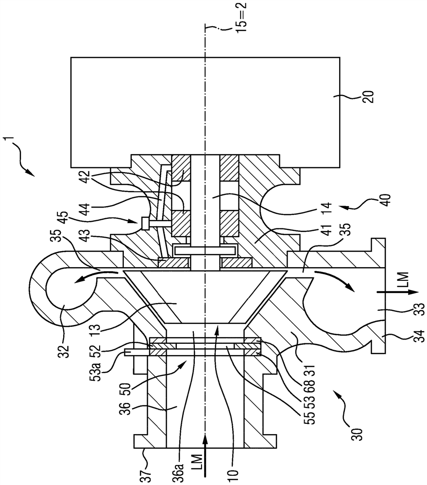 Compressor for a supercharger of an internal combustion engine, a throttle module and a supercharger for an internal combustion engine