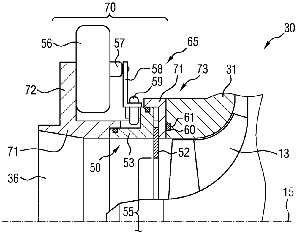 Compressor for a supercharger of an internal combustion engine, a throttle module and a supercharger for an internal combustion engine