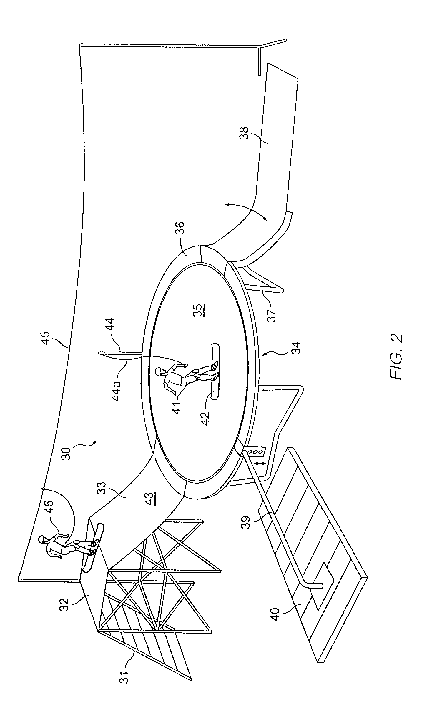 Sliding exercise apparatus and recreational device