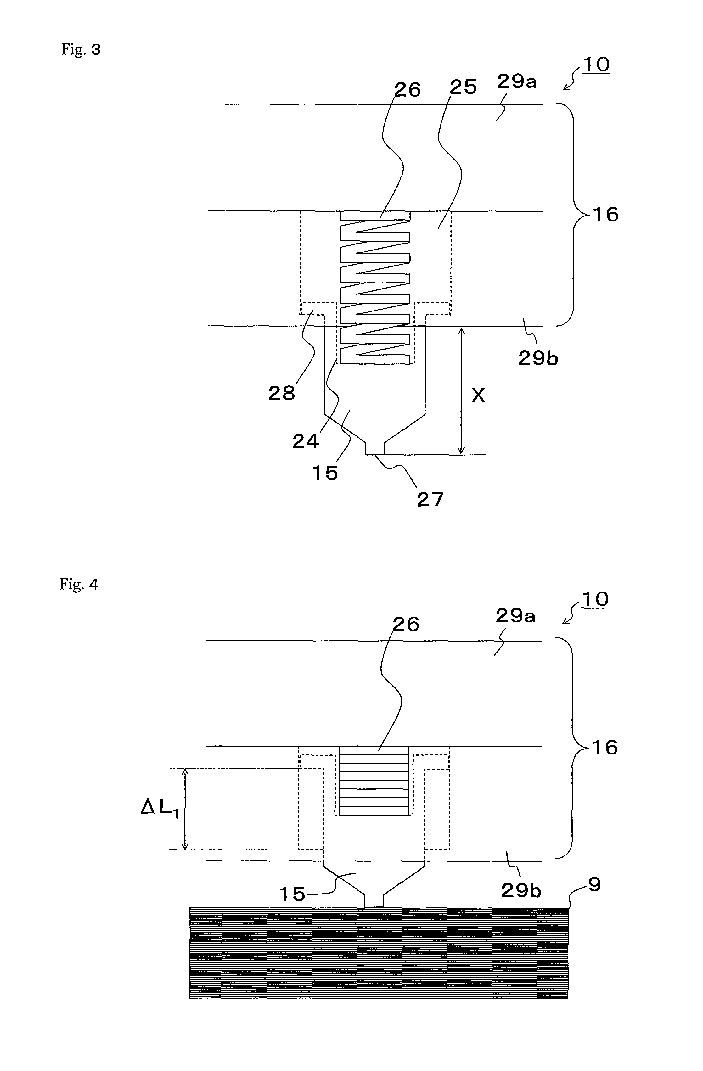 Manufacturing device and manufacturing method of laminate