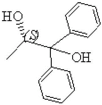 Preparation method for S-(-)-1,1-diphenyl-1,2-propylene glycol