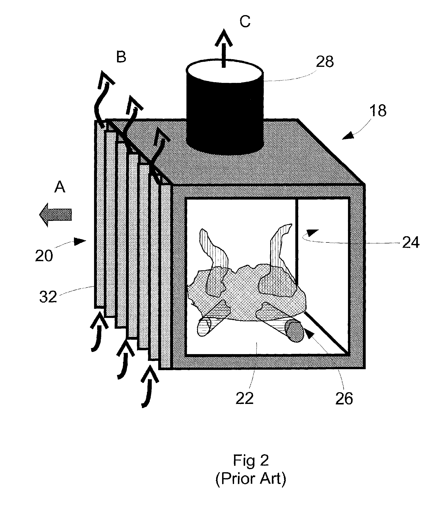Apparatus for capturing heat from a stove