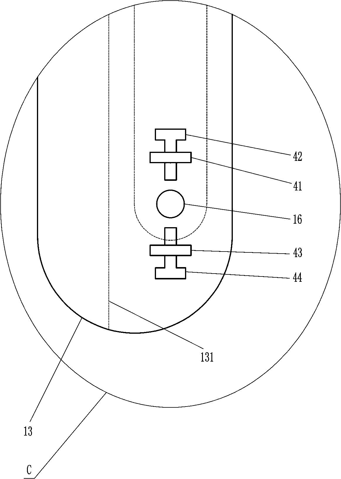 Convenient-to-use diagnosis and treatment chair for otolaryngology