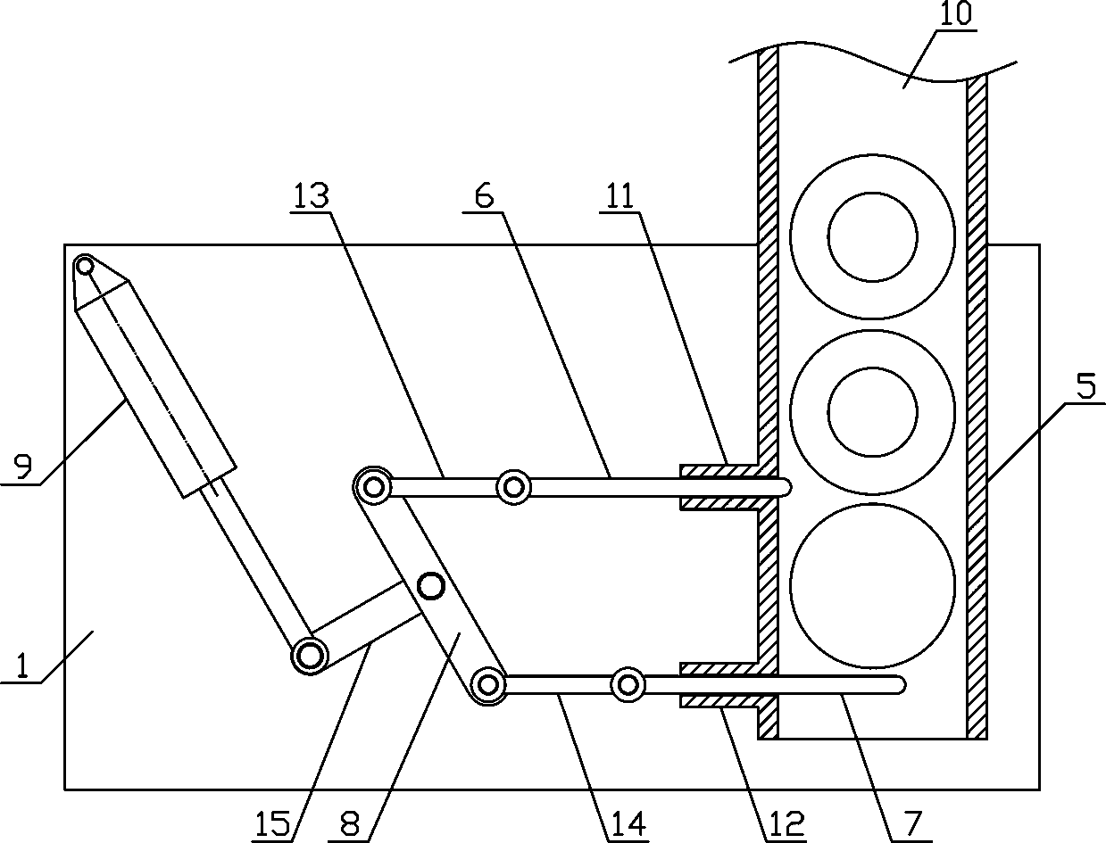 Stepped shaft type workpiece settling and feeding mechanism