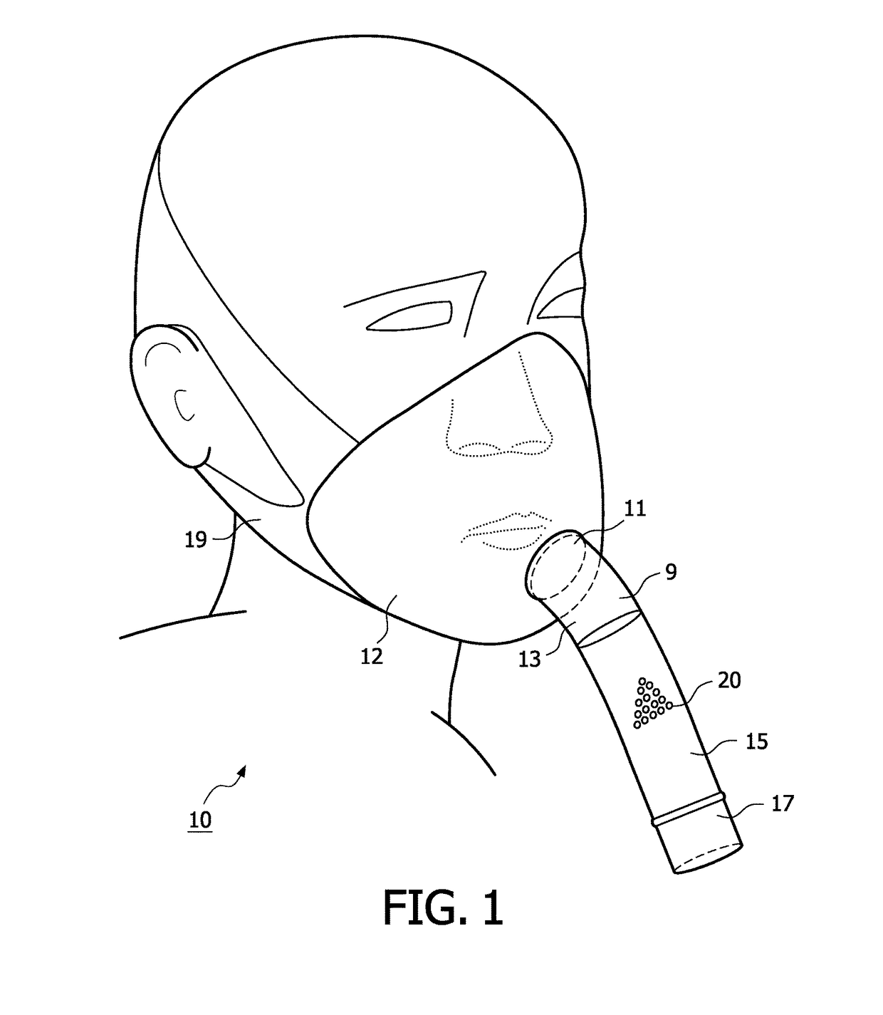 Respiratory interface device with flexible cover