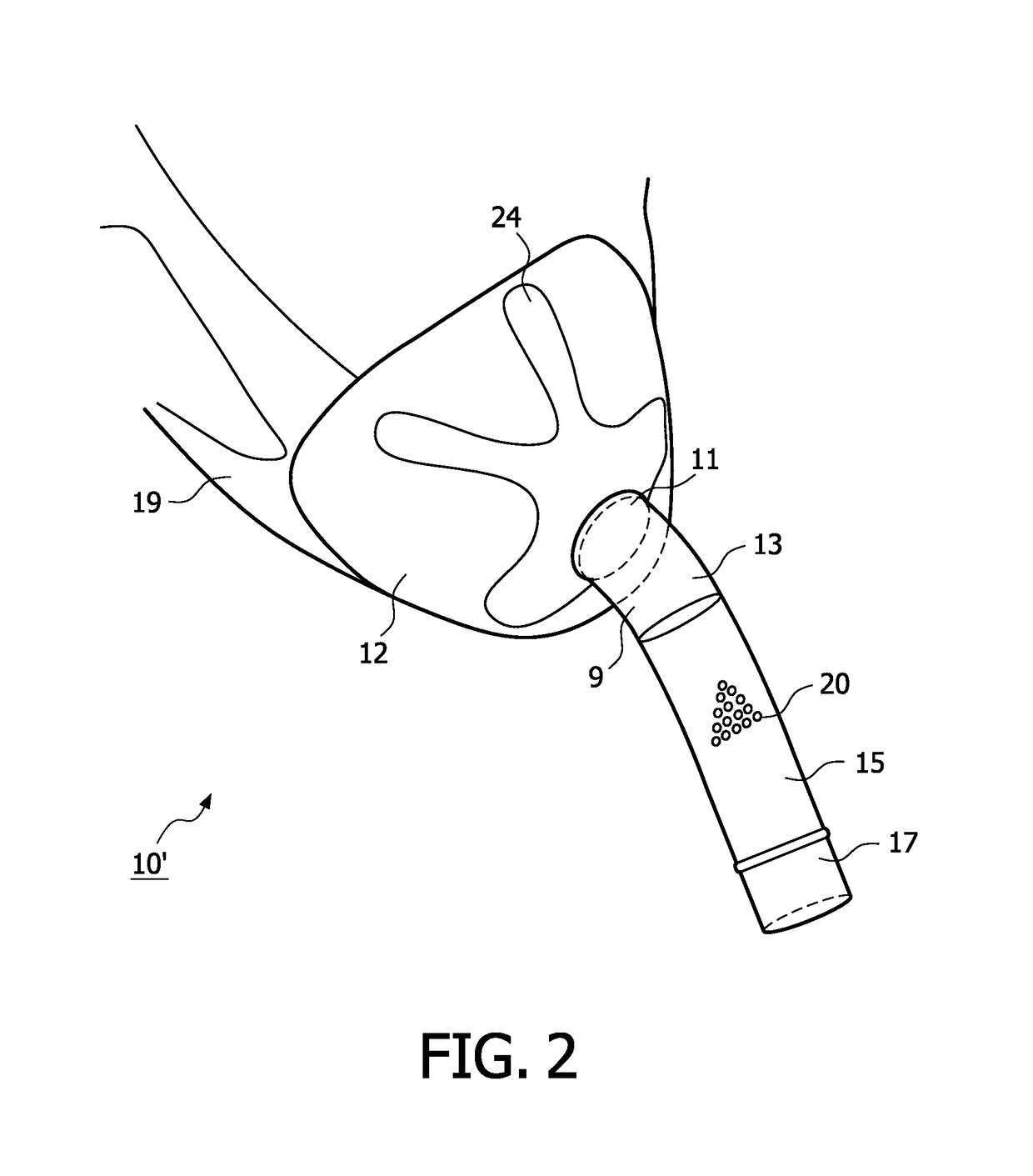 Respiratory interface device with flexible cover