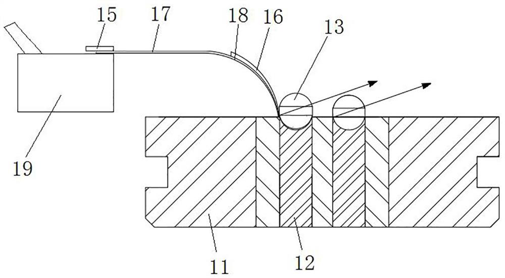 Ball-billet demolding device and powder forming machine