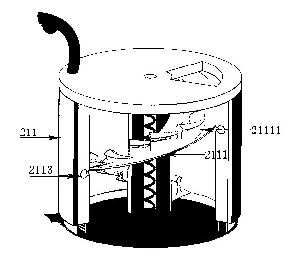 Energy saving reaction furnace with characteristics of easy reaction condition control and non-integral hollow spiral structure