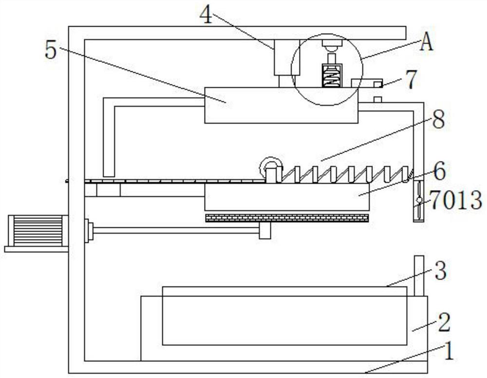 A carton printing machine with waste cleaning and collection function